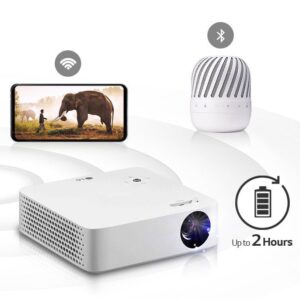 LG PH30N Full HD 250 Lumens LED Projector With Built-in Battery - Image 3